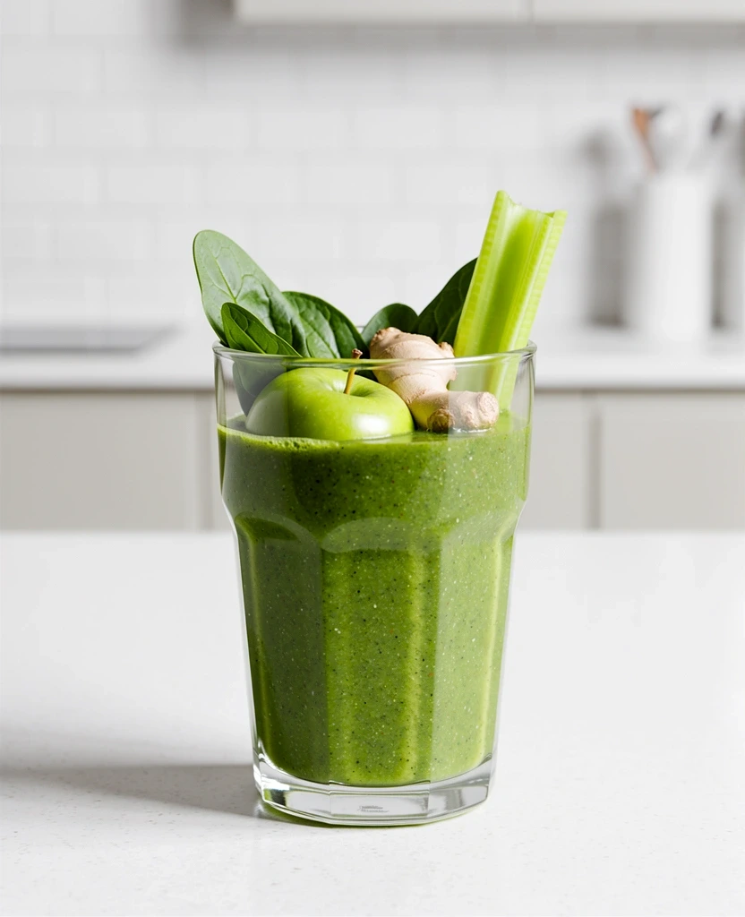 Smoothie verde revigorant